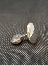 Bouton De Manchette En Argent Sterling 925 Christofle 