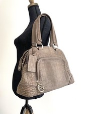 Sac a main Lancel Adjani Porté épaule Gris Fumé