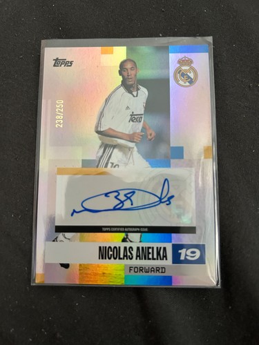 Nicolas anelka topps - topps, autograph