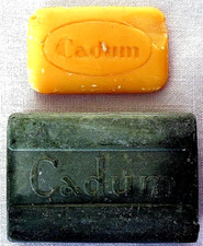 "CADUM"- 2 SAVONNETTES SANS