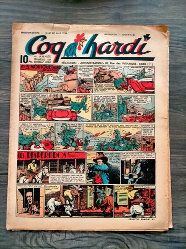 Coq hardi 109 les - hardi, n°