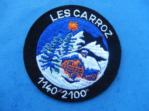 Ecusson patch ski tissu - ecusson,