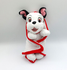 Peluche doudou chien 101 Dalmatiens couverture DISNEY NICOTOY blanc noir rouge