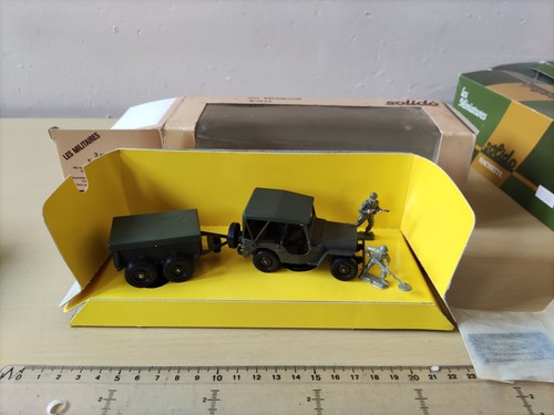 Solido jeep willys remorque - willys,