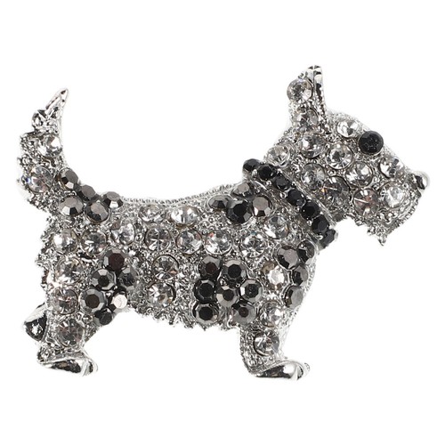 épingle chien cristal - Épingle, cadeau