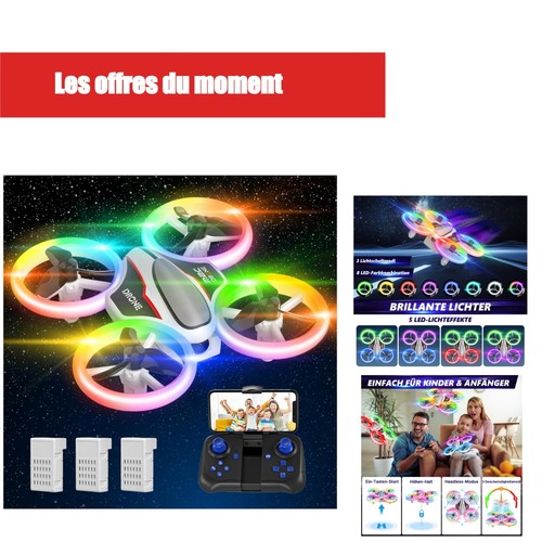 Mini drone avec caméra 1080p - drone,