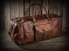 Sac à Bagages en Cuir