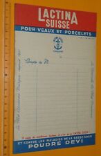 CARNET COMMANDE PUBLICITE 1950