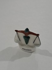 (H10) Fève De Collection Signe Astrologie Balance