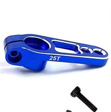 Corne servo en aluminium bleu