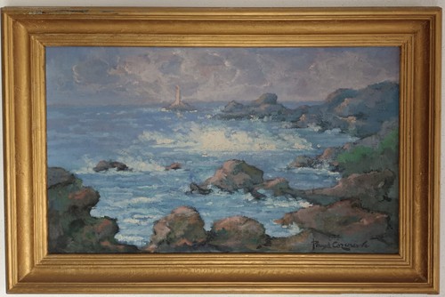 Sur côte bretonne - la,