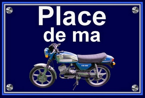 Plaque place ma - place, zundapp
