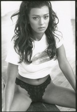 Photo Jean François Jonvelle Tirage Original Tabatha Cash Vers 1990