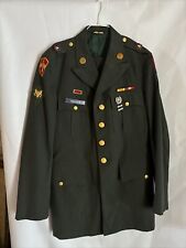 VIETNAM  5TH US ARMY   JACKET + PAN  UNIFORME DATED 1967