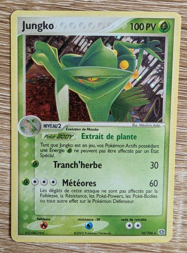 Carte pokemon jungko - carte,
