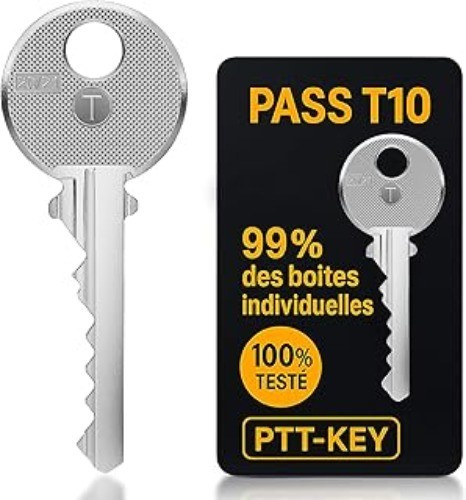 Clé passe ptt t10 boîte - passe,