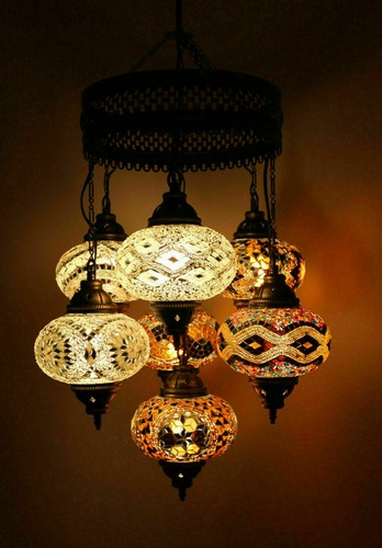 Lustre plafonnier suspendu - , en