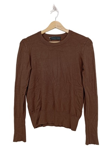 Zara pull femmes marron - zara,