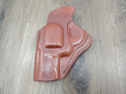 Unmarked brown leather - brown,