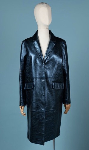Manteau long cuir - cuir, vachette