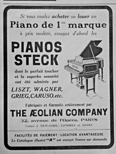 PUBLICITÉ DE PRESSE 1913 LA