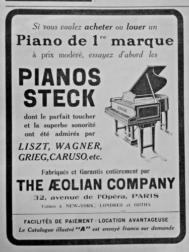Publicité presse 1913 la - publicitÉ, de
