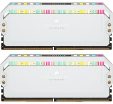 64GB Corsair Dominator DDR5 5600MHz CL40 Dual Memory Kit (2x32GB) - Blanc