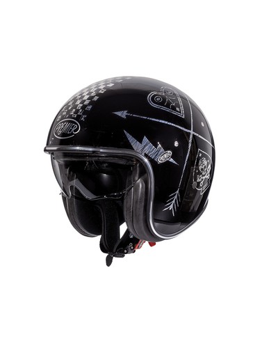 Casque moto jet vintage - moto,