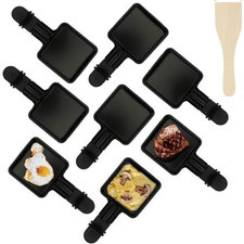 8 Poêlons Coupelles Raclette