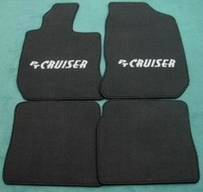 Tapis de sol en moquette pour Chrysler PT cruiser  noir/gris