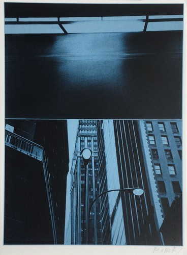 Jacques monory sérigraphie - jacques,