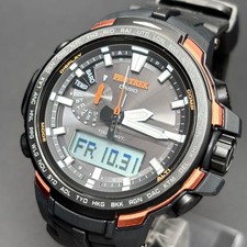 Montre radio solaire Casio Protrek PRW-6100Y triple capteur solaire robuste