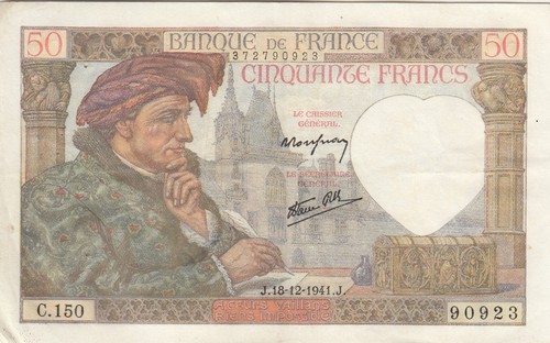 France francs jacques - 50,