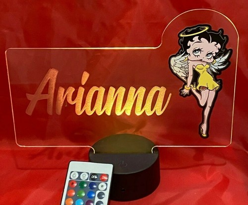 Betty boop angel light lamp - betty,