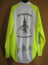 Veste cycliste Armée de terre LMA Ventoux lycée D'Autun coupe vent Velo - 5 / XL