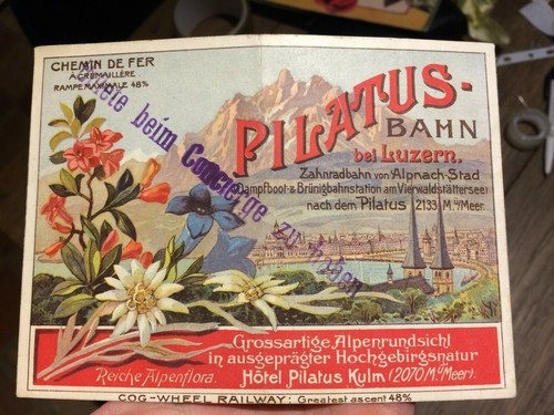 Brochure pilatus bahn - brochure,