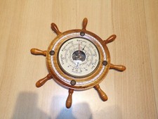 Baromètre rond en bois forme