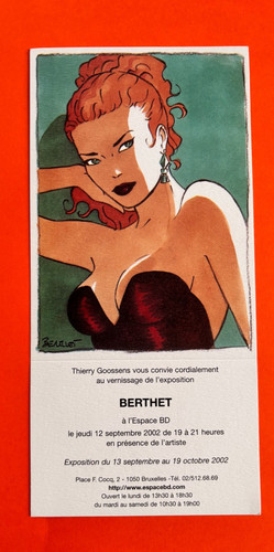 Berthet carton invitation - carton, d