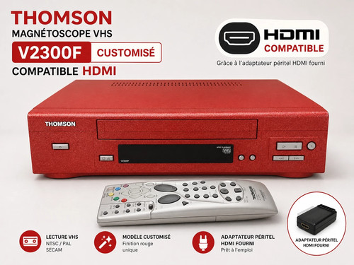 Magnétoscope vhs - 🔴,