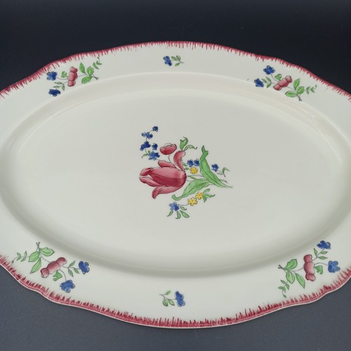 Gien grand plat en faïence - gien,