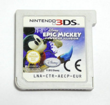 EPIC MICKEY POWER OF ILLUSION DISNEY JEU CONSOLE NINTENDO 3DS LOOSE PAL EUR