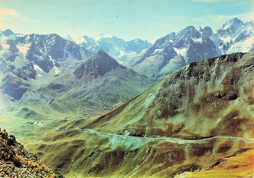 Route galibier col du - route,