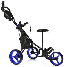 Goplus Folding 3 Wheels Golf