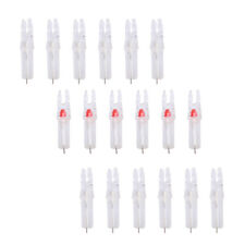 6X Automatically LED lighted luminous Arrow Nocks Compound Bow Tail Arrow
