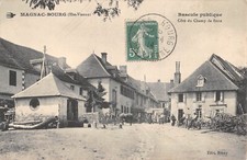 CPA 87 MAGNAC BOURG / BASCULE