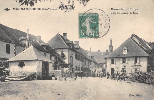 Cpa magnac bourg - 87,