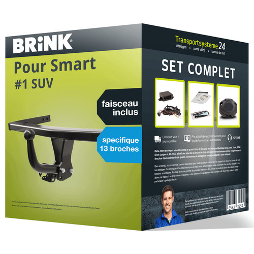 Attelage pour smart suv 22 - attelage,
