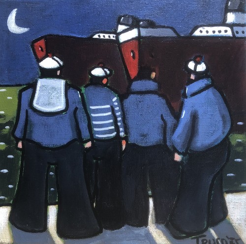 Tableau peintures marins - tableau,