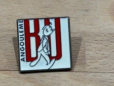 PINS PIN BD SALON DE ANGOULEME DESSIN TINTIN KUIFJE SIGNE CORNER