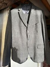 Costume homme Tweed Veste 116cm Pantalon 91cm 100% Laine